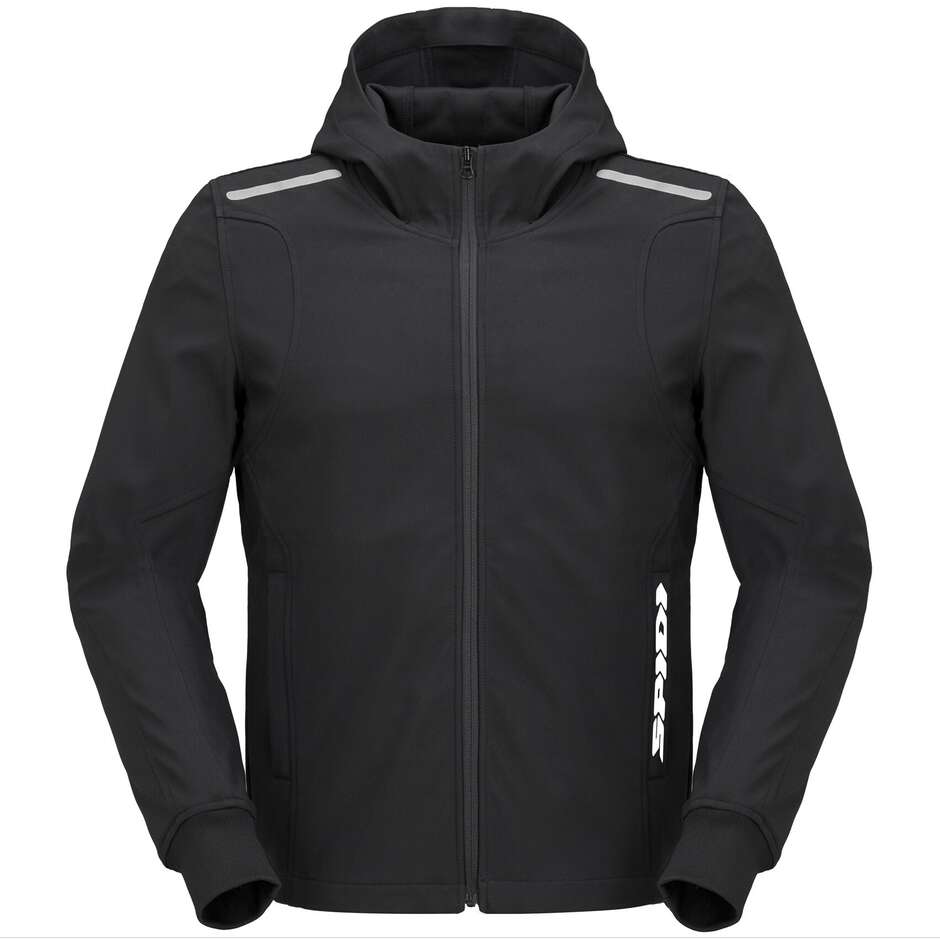 Veste moto Spidi HOODIE ARMOR LIGHT Noir