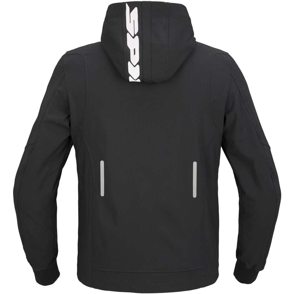 Veste moto Spidi HOODIE ARMOR LIGHT Noir
