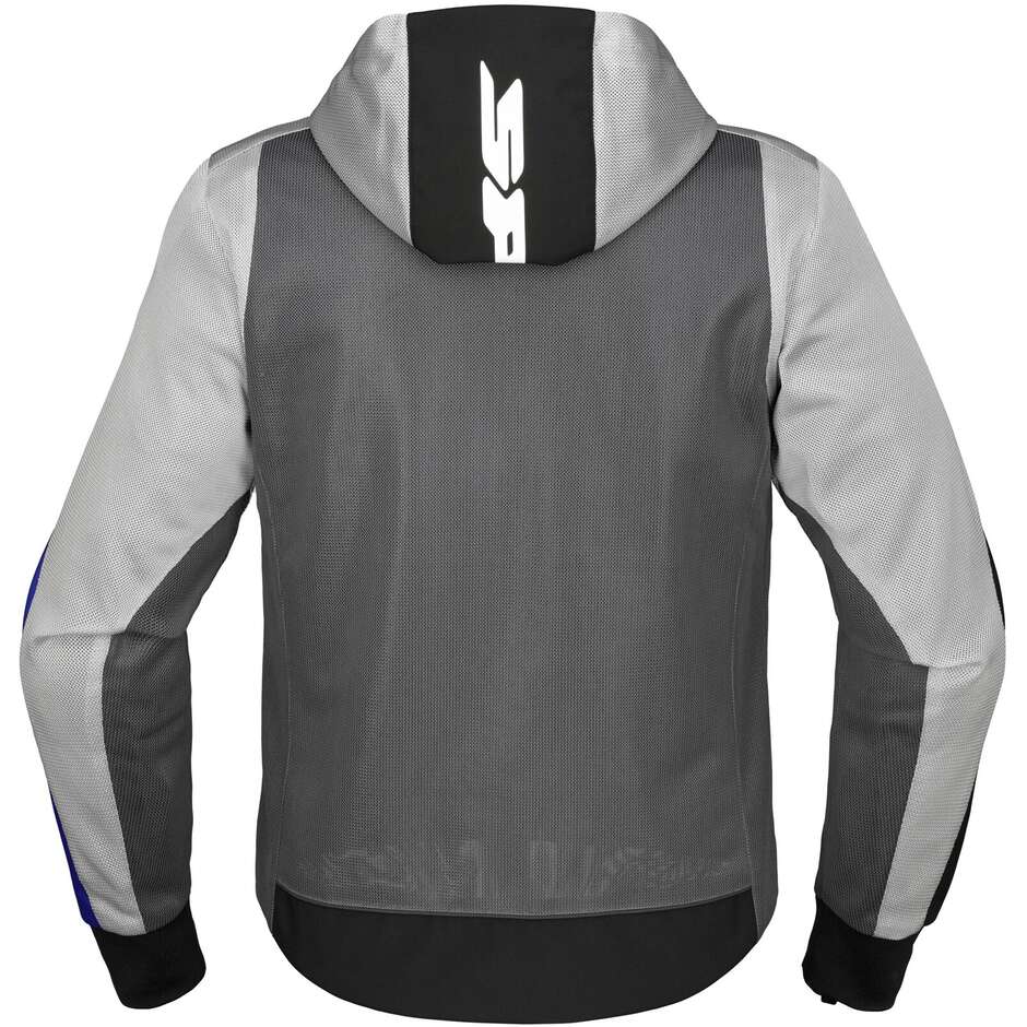Veste moto Spidi HOODIE NET Bleu