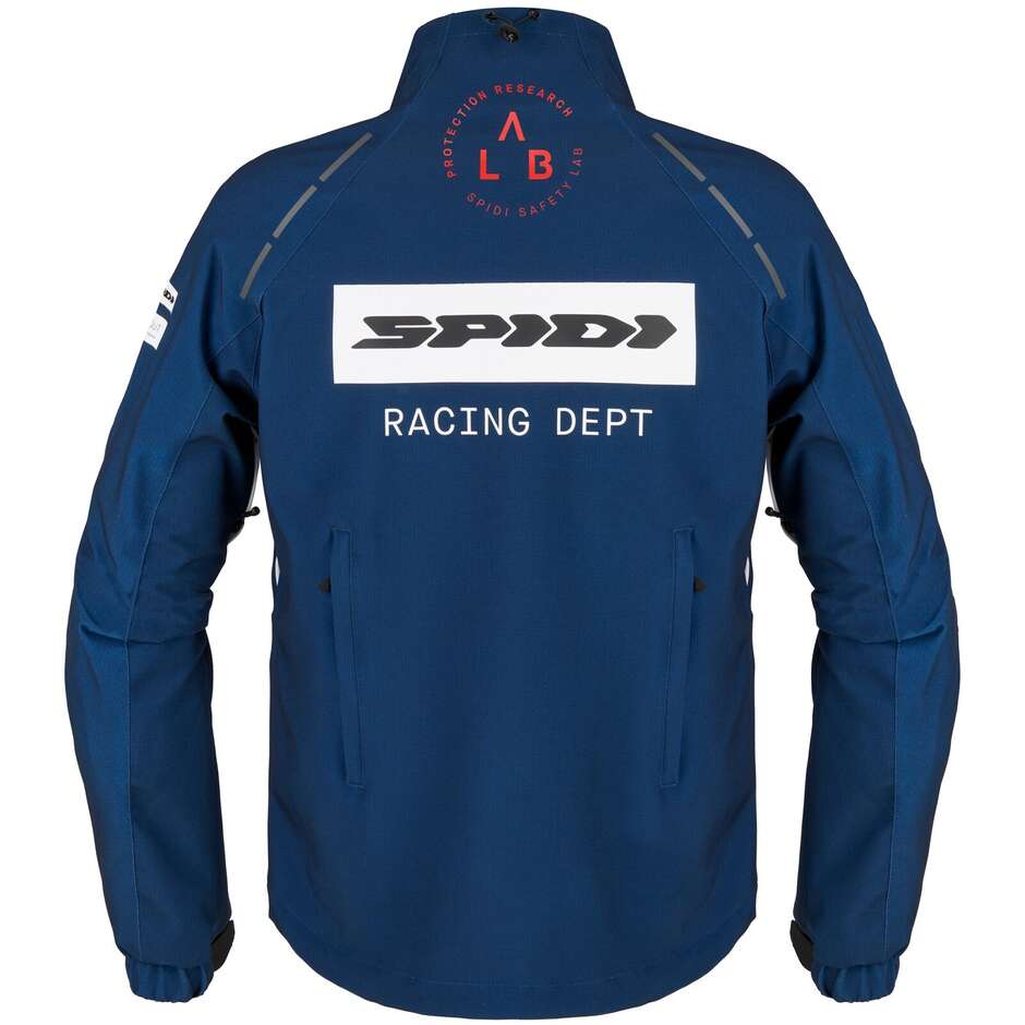 Veste moto Spidi PIT LANE en tissu bleu