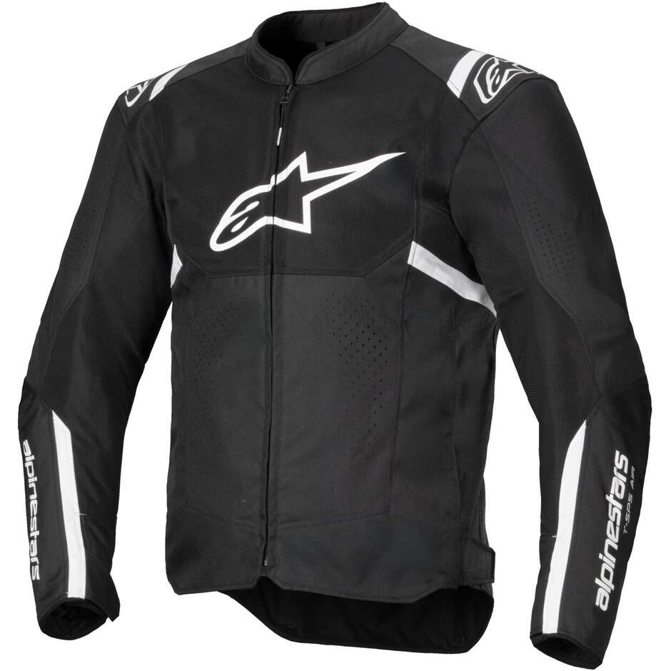 Veste moto été Alpinestars T-SPS AIR V2 Noir Blanc