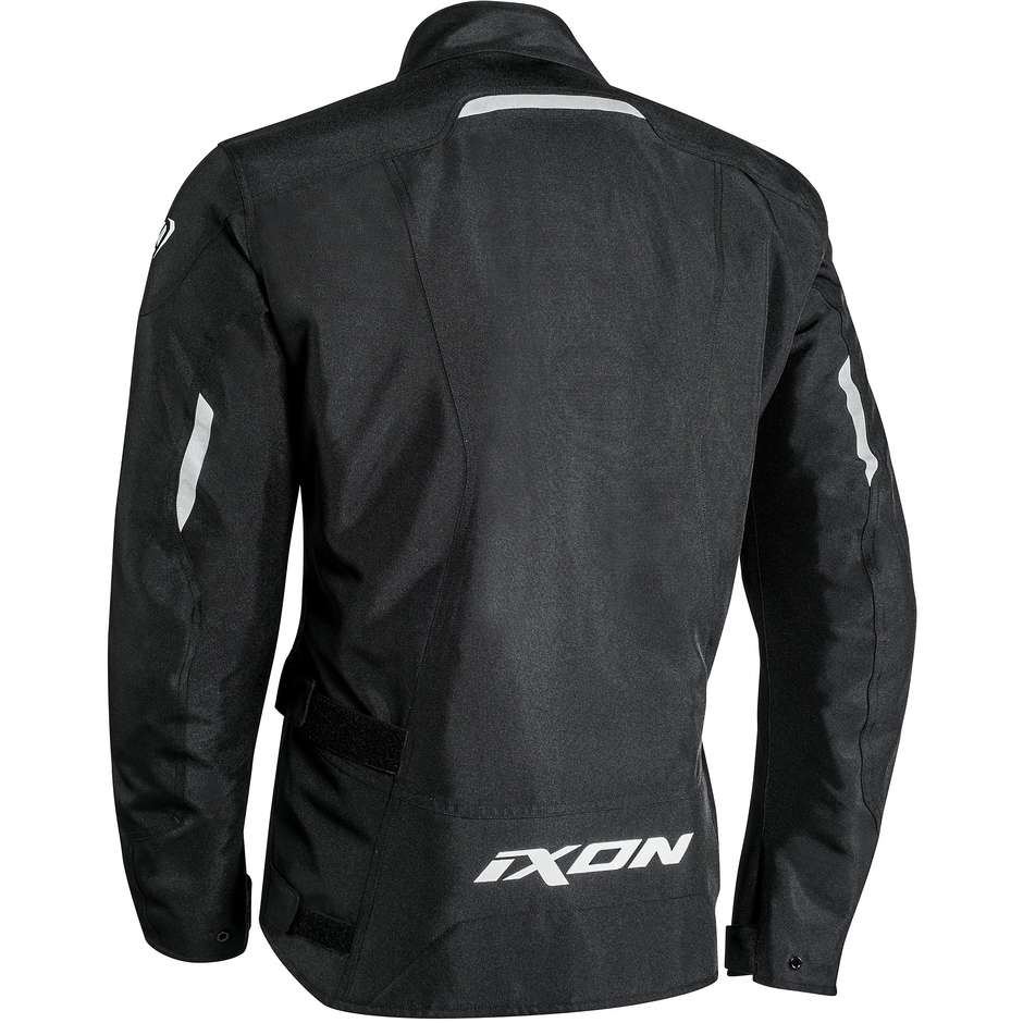 Veste technique de moto en tissu noir Ixon Summit 2 CE