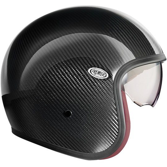 Vintage Carbon Motorcycle Helmet Premier VINTAGE EVO Carbon