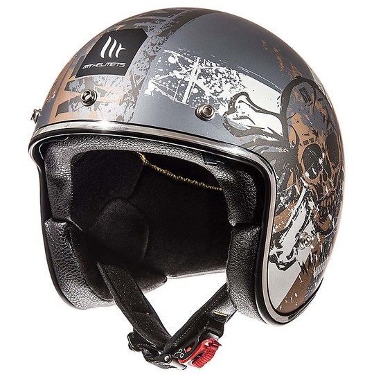 Vintage Helm Helm MT Helme Le Mans SV 2 HARDCORE A0 Matt Grau