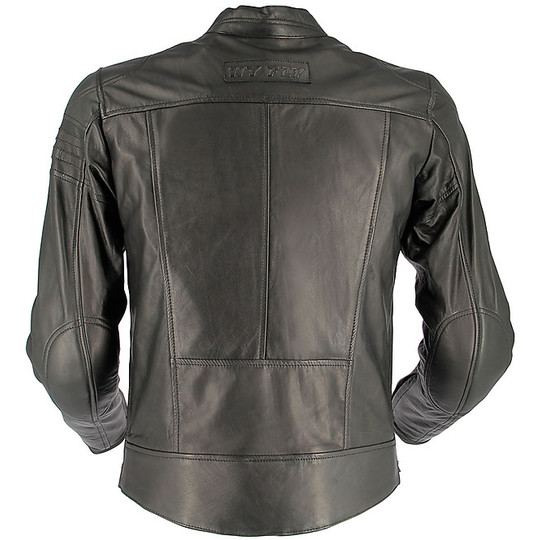 Vintage Hy Fly Custom Black Soft Leather Motorcycle Jacket