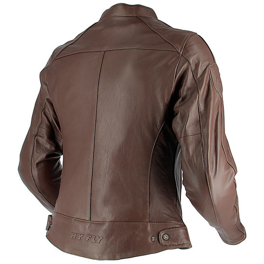 Vintage Hype Jackal Tobacco Soft Leather Motorcycle Jacket