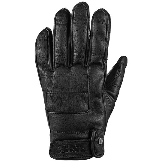 Vintage Ixs Leather Motorcycle Glove Classic LD CRUISER Black