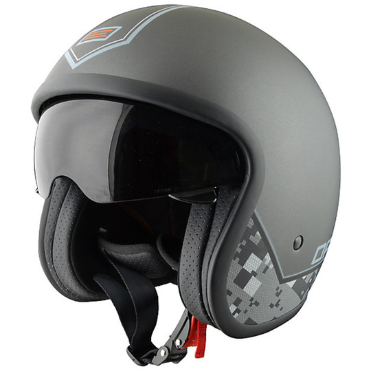 Vintage Motorcycle Helmet Jet Sprint Source Cadapt With visor Interior