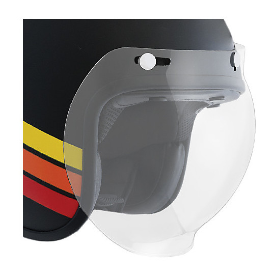 AGV VISOR VISIERA BOLLA TRASPARENTE 3 BOTTONI CUSTOM