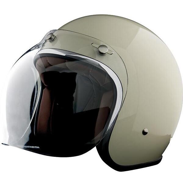 Visiera Chiara a Bolla 3 Bottoni per Casco PEARL taglia unica