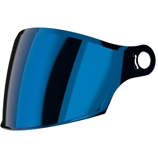 Visiera Iridium Blu Chiara per Casco OF620 CLASSY taglia unica