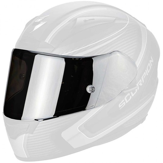 Visiera KDF-14-3 Silver Mirror Casco Scorpion EXO-710 Air / 510 Air / 390 / 1200 Air / 410 Air