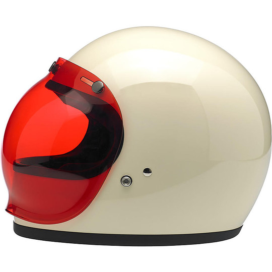 Visiera Vintage Retrò Antigraffio Bubble Biltwell Rosa
