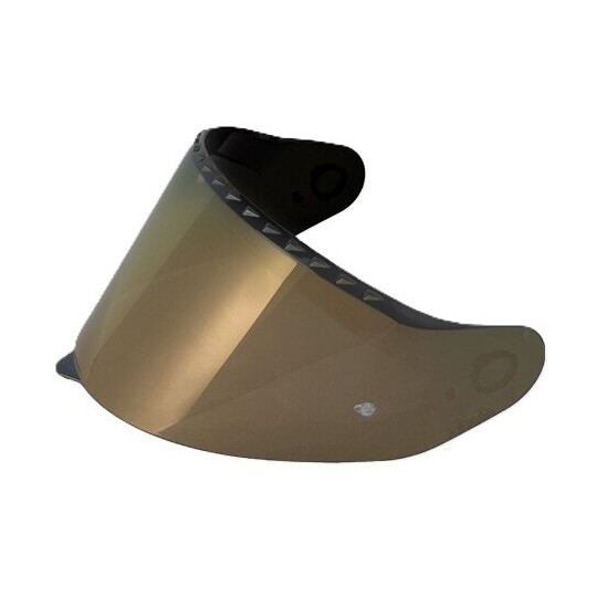 Visiera XFR-04 SR-NFR/FLAT Per Casco X-904 - Metal Oro taglia un