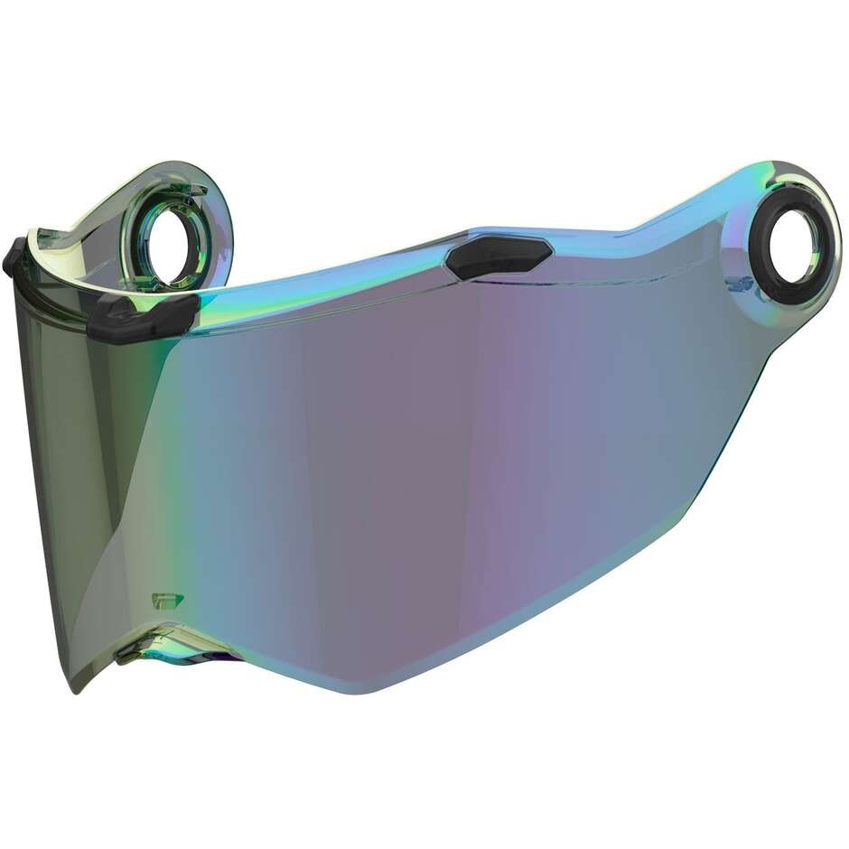 Visière Axxis V-36 Max Vision pour casque GhostFighter, bleu iridium