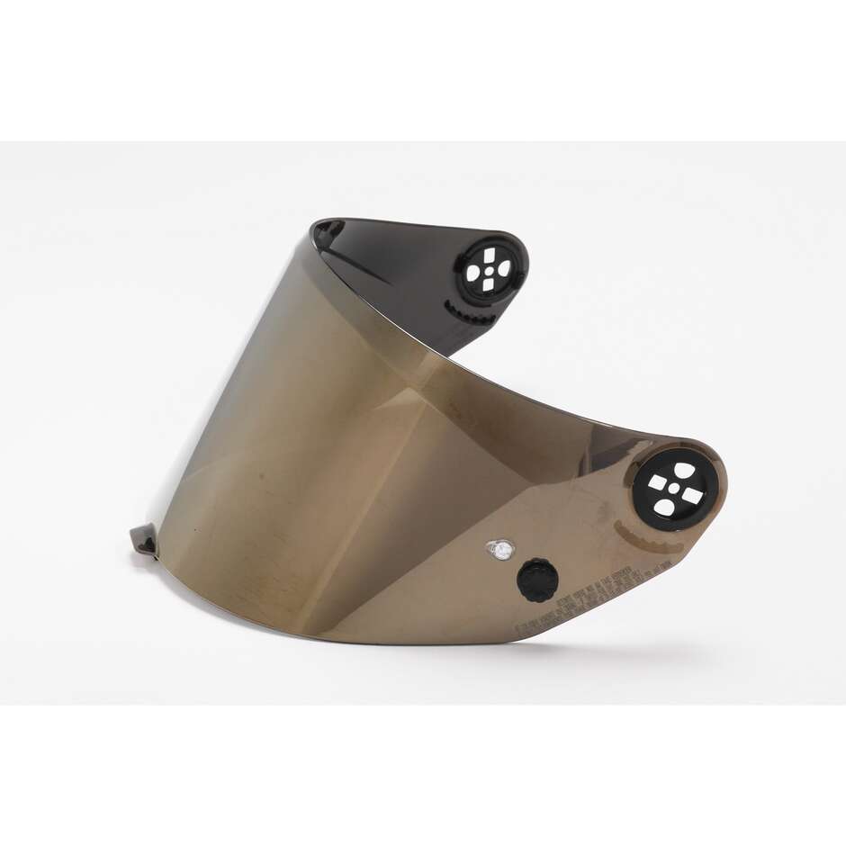 Visière en métal doré Nolan XFR-03 SR-NFR/2ACT FLAT pour casque X-804 UC