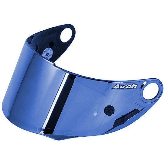 Visière Iridium Blue 05GP5BL pour casque Airoh GP 500 / GP 550 SP préparé pour Pinlock