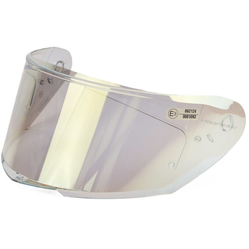 Visière miroir dorée 40-45% pour casque Caberg AVALON X préparée pour Pinlock