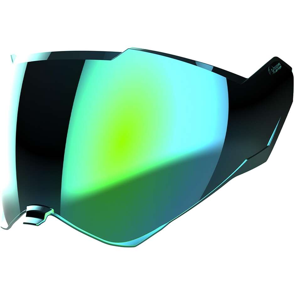 Visière Nexx Vert Bleu Iridium pour casque X.RALLY
