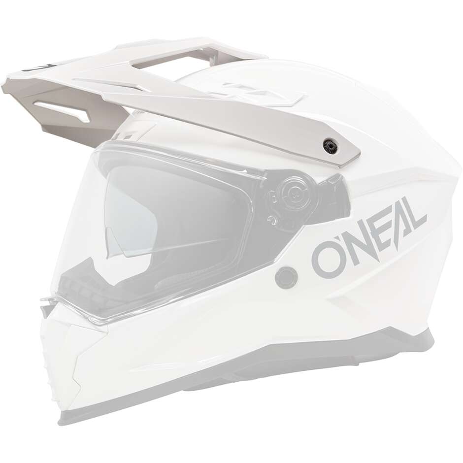 Visière O'NEAL pour casque D-SRS SOLID blanche
