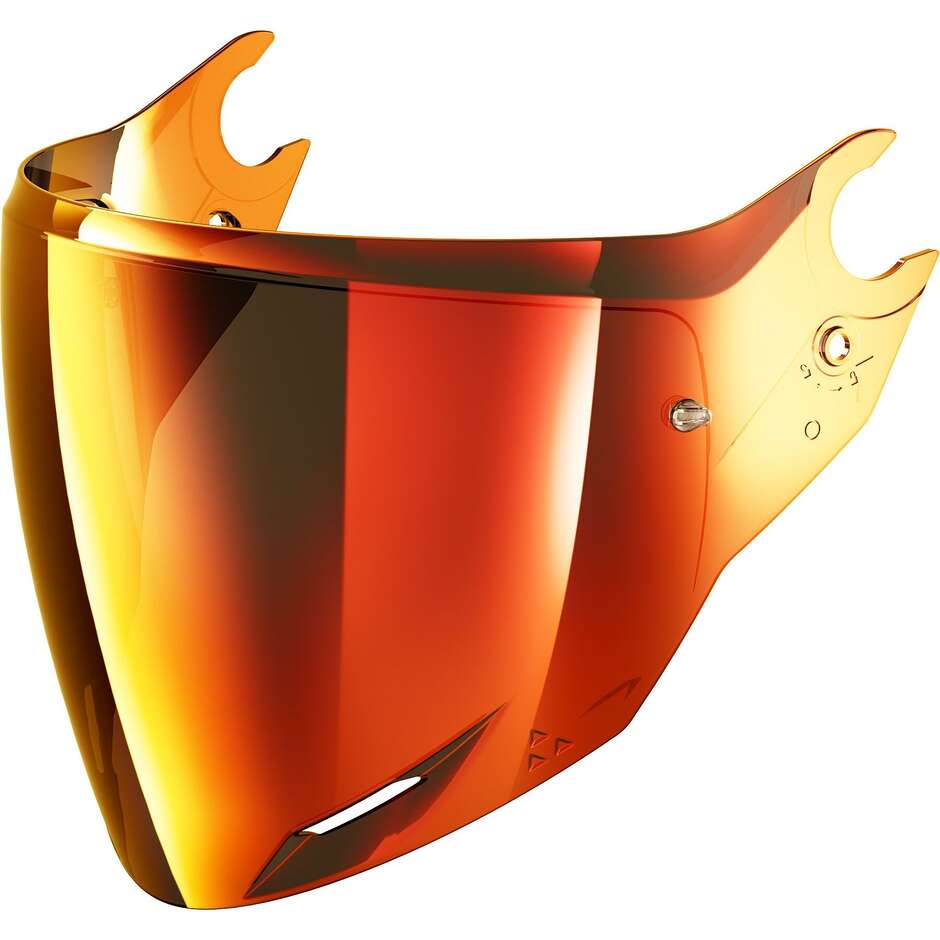 Visière requin rouge iridium VZ360 pour casque RS JET