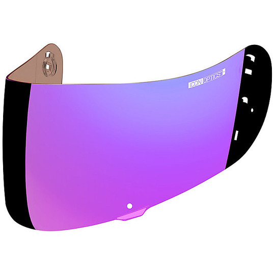 Visière RST Purple Icon Optics pour casque Icon AIRFRAME PRO & AIRMADA