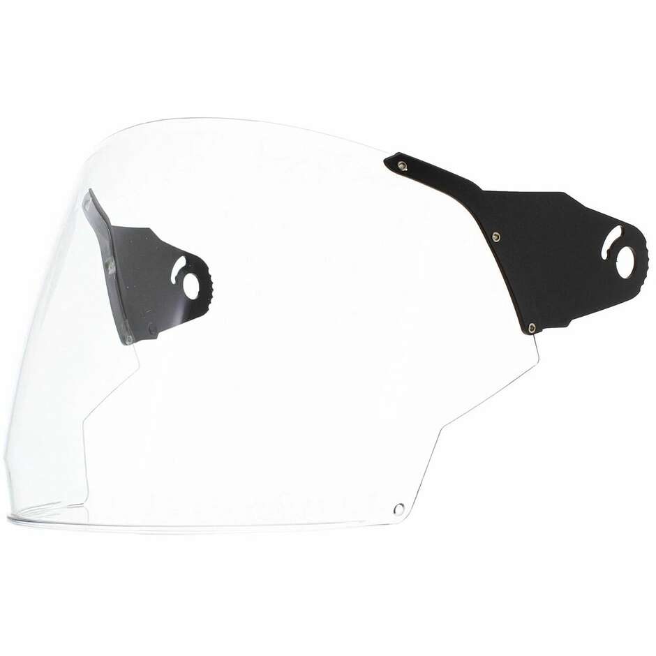 Blauer Transparent Visor for SOLO Helmet - HACKER (M2-L-XL)