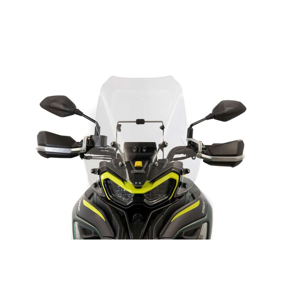 Volle Windschutzscheibe mit Seitenflügeln Isotta Benelli TRK 702 Ab 2023 Transparent