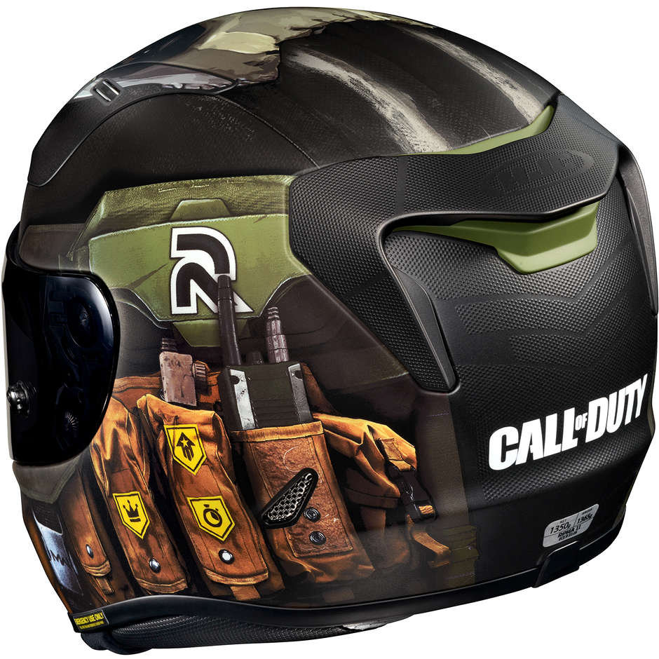 Vollgesichts-Motorradhelm HJC RPHA 11 GHOST CALL OF DUTY MC34SF