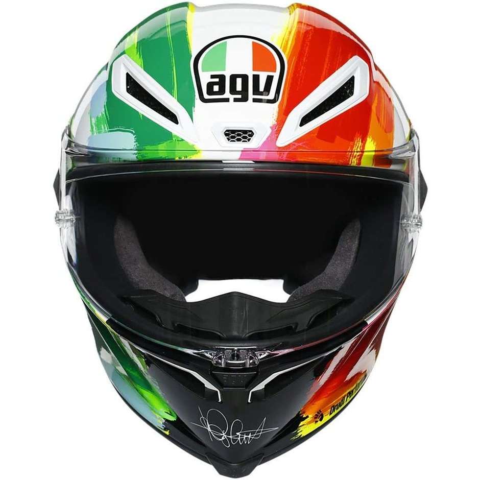 Vollvisier-Motorradhelm AGV PISTA GP RR MUGELLO 2019 LImited Edition FIM Approved