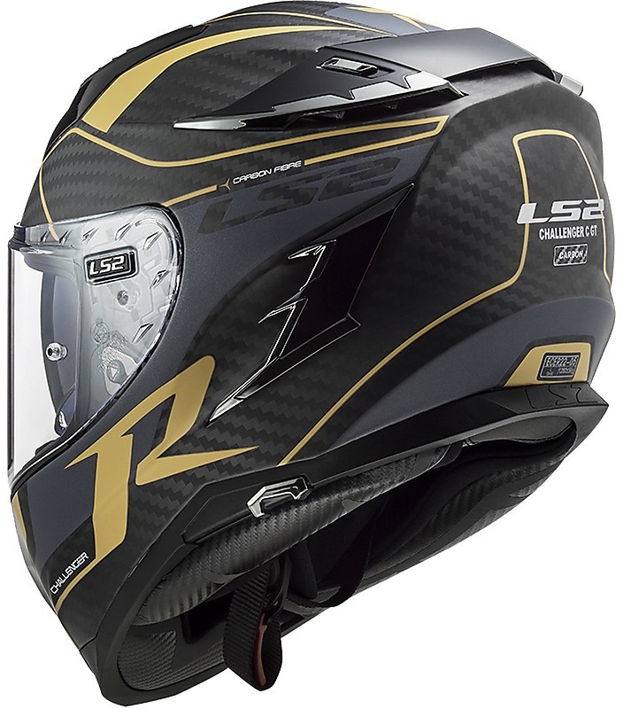 LS2 FF327 Anti-Beschlag Visier – Getönt, Kratzfest, Pinlock-ready, Für Challenger Motorradhelm
