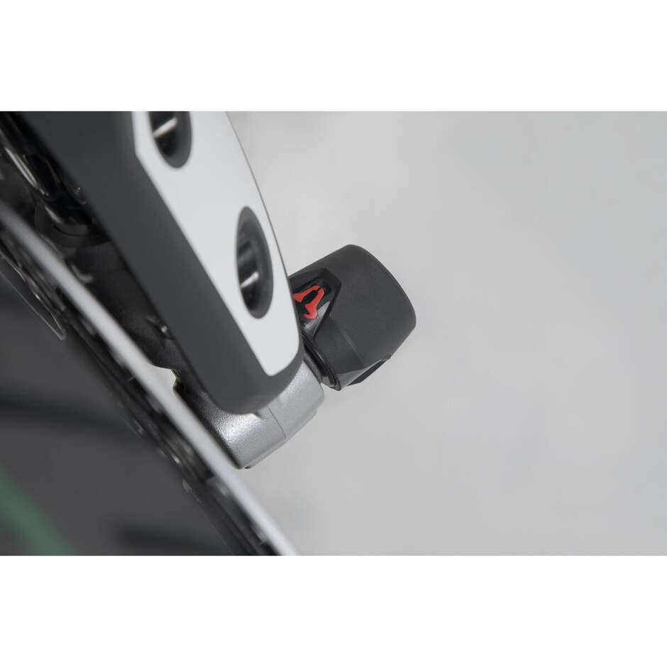 Vorderrad-Achsschutz-Kit, schwarz, STP.05.176.10201/B, für Triumph-, Honda-, Yamaha-Modelle