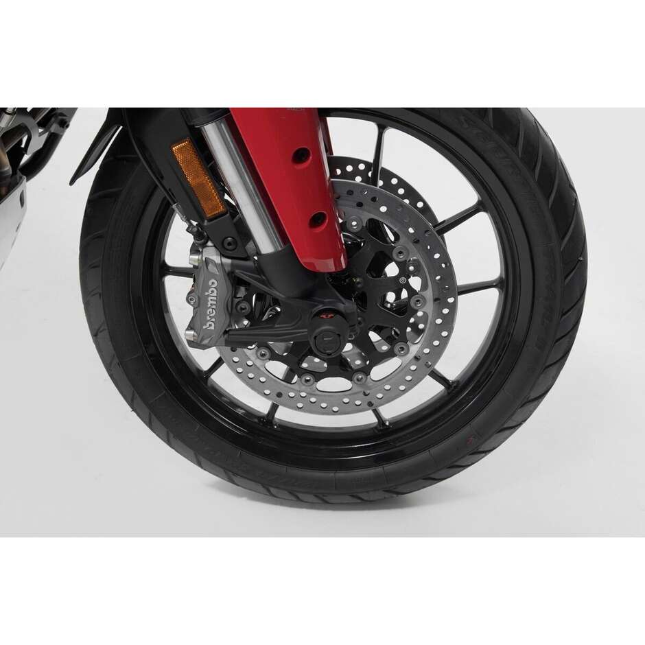 Vorderrad-Achsschutzsatz Schwarz STP.22.176.10600/B Für Ducati Multistrada V4 / Hypermotard 950
