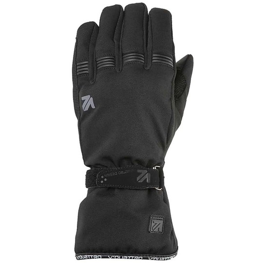 VQuattro CORE 18 Black Waterproof Motorcycle Gloves