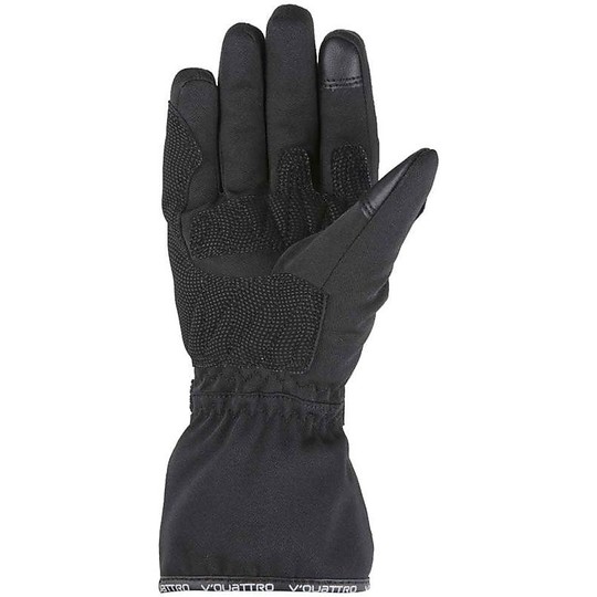 VQuattro CORE 18 Lady Black Waterproof Women's Motorcycle Gloves