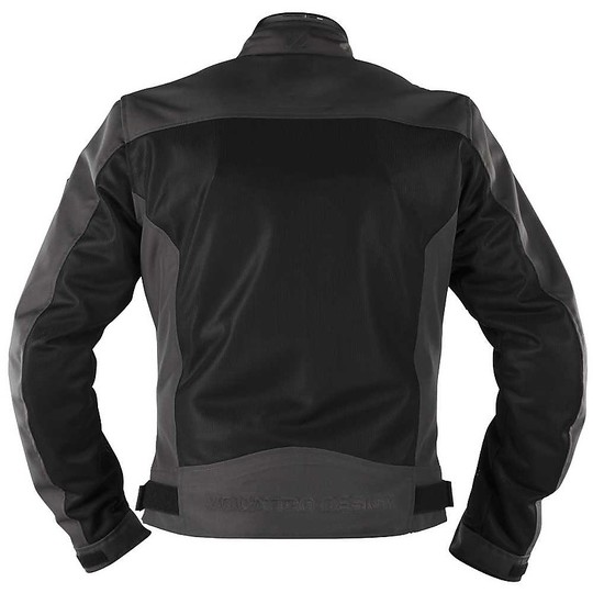 Vquattro Lucas Anthracite Summer Fabric Motorcycle Jacket