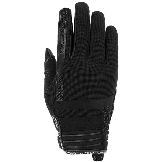 Vquattro Rush 18 Lady Black Motorcycle Cross Enduro Women's Gloves