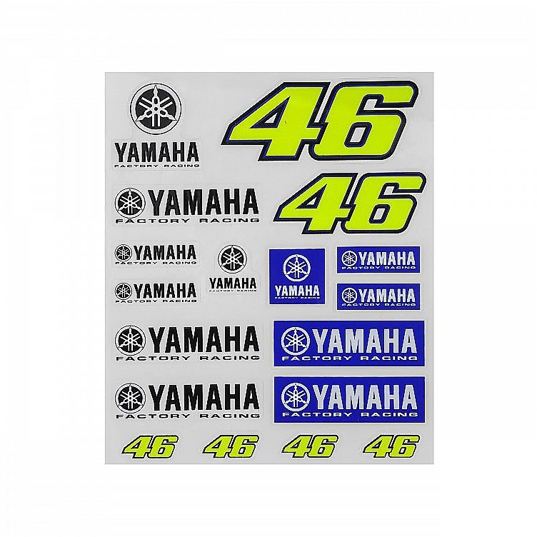 VR46 Aufkleber Große Yamaha Kollektion Online-Verkauf 