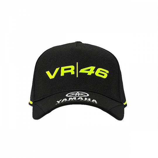 VR46 Cap Yamaha Black