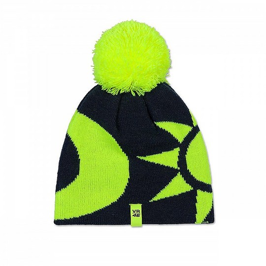 VR46 Classic Collection Baby Pompon Hat Sole and Luna Bimbo