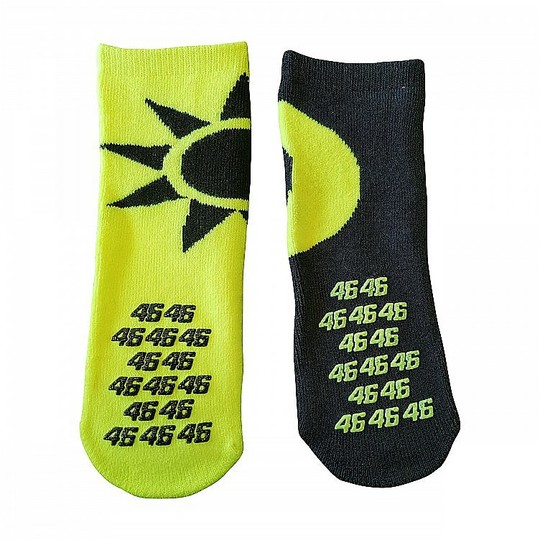 VR46 Classic Collection Baby Socks Sole and Luna Replica