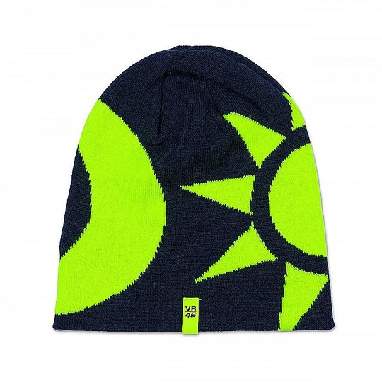 VR46 Classic Collection Replica Sun and Moon Beanie Hat