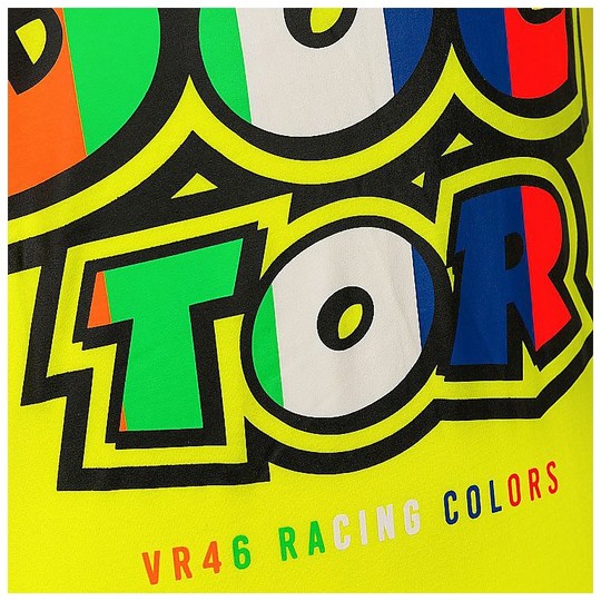 Vr46 Classic Collection Stripes Das Doktor-T-Shirt