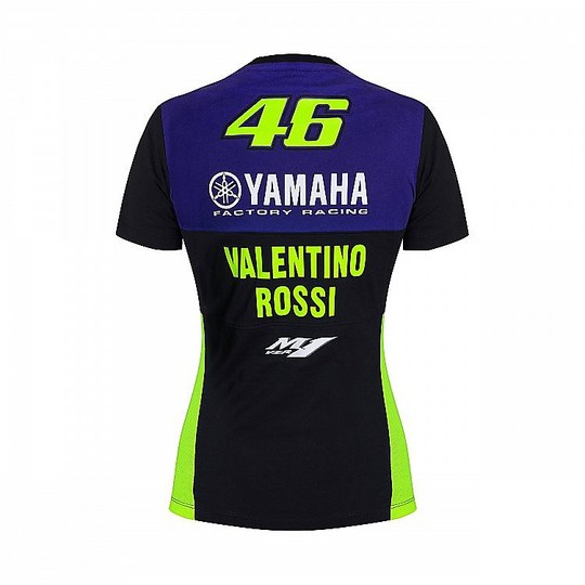 VR46 Frauen T-Shirt Yamaha Vr46 Collection Racing Woman