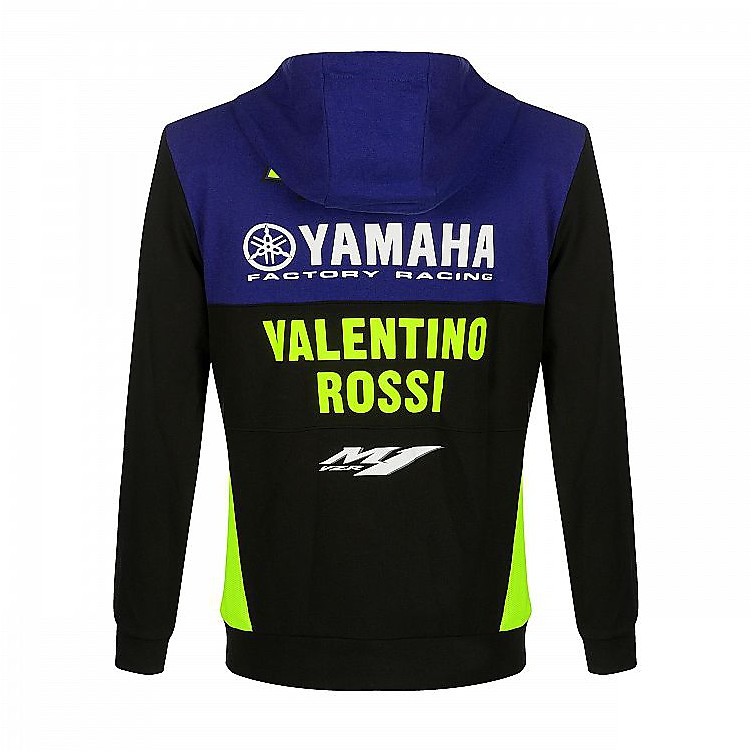 VR46 Yamaha Vr46 Collection Racing Hoody Full Zip Hoodie For Sale