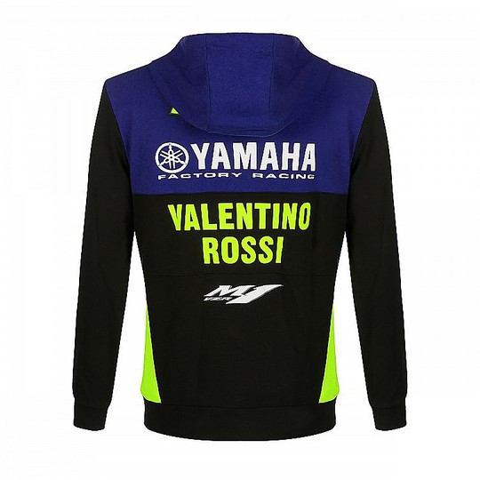 VR46 Yamaha Vr46 Collection Racing Sweatshirt Sweat à capuche entièrement zippé