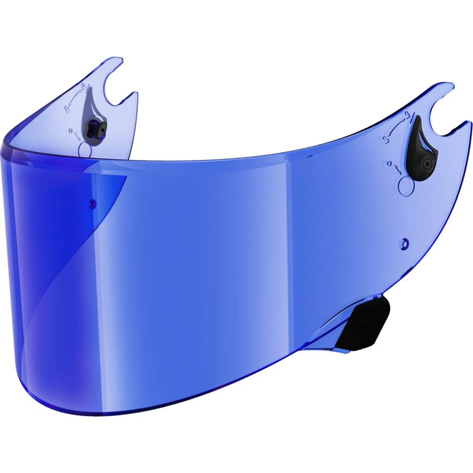 VZ100 Blue Visor For Shark AERON GP Helmet; AERON; RACE R PRO GP