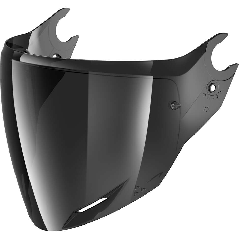 VZ360 Dark Smoke Silver Shark Visor for RS JET Helmet