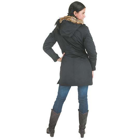 Wasserdichte Motorradjacke Tucano Urbano Parka Model T Lady Black