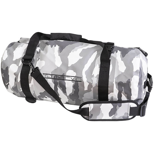 Waterproof Bag Tj Marvin CAMO B32 Gray Camouflage 40 Liters